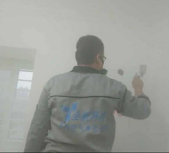 美的翰城施工治理現場