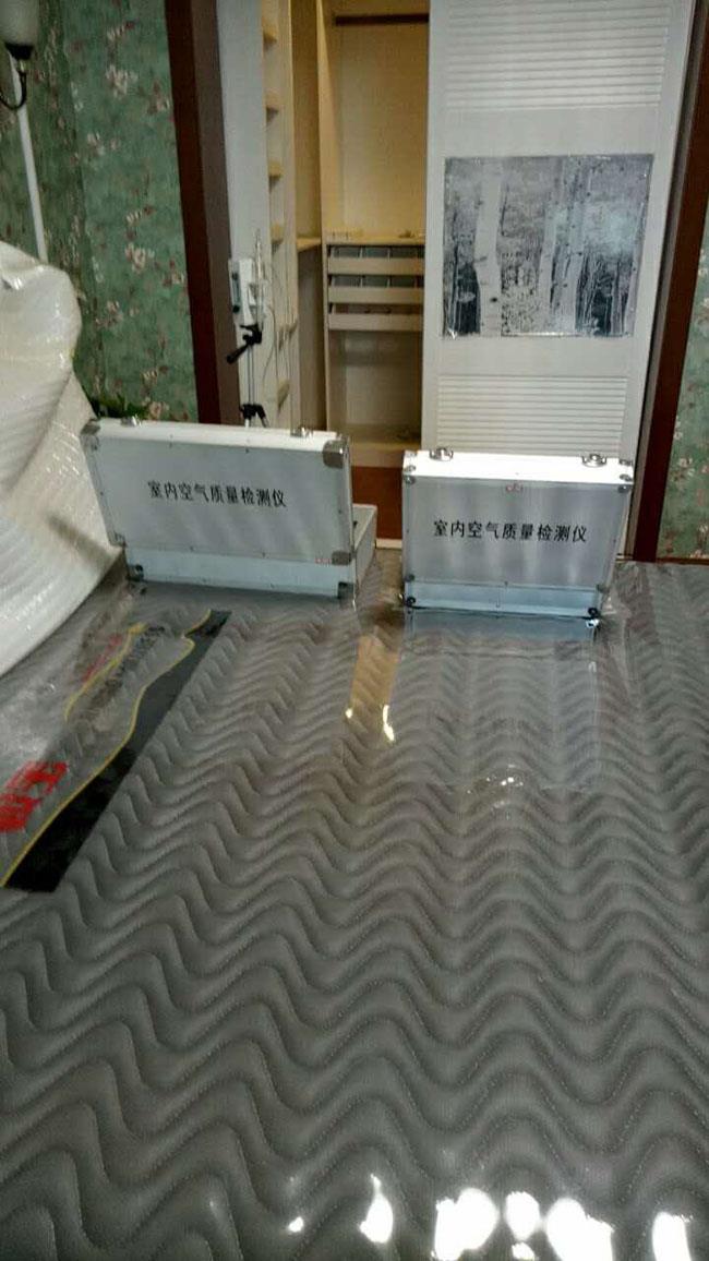 2017年5月23日潤寧佳苑檢測現場