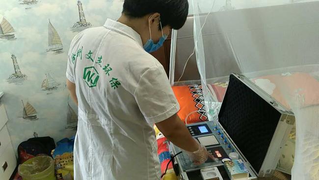 2017年7月8日菁華逸景檢測現場